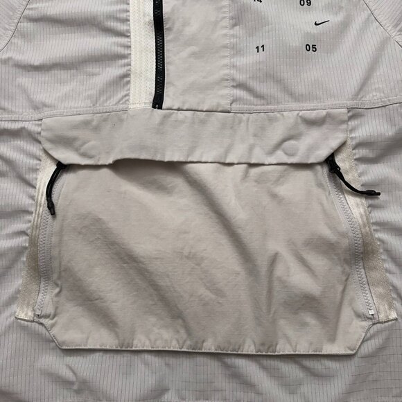 Nike Sportswear Tech Pack Woven Jacket Mens M Pullover Windbreaker Running White - Picture 4 of 7